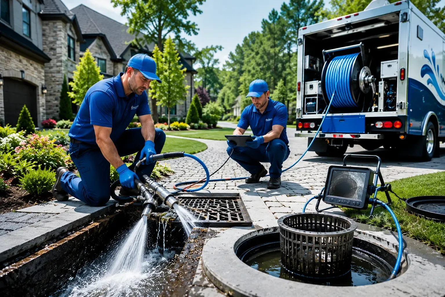 Local outdoor drain cleaning professionals in Redwater, TX